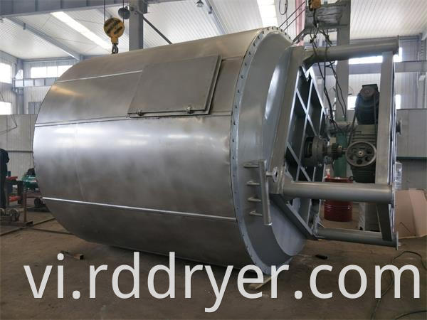 Vacuum Plate Dryer for Pesticide Granular